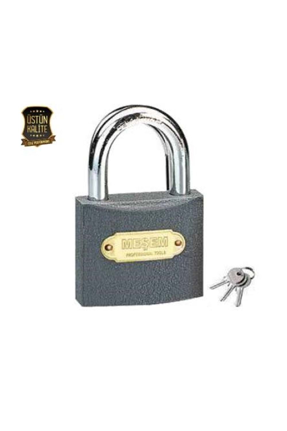 ASMA KİLİT GRİ KISA 25 MM STR-2009 ( PK 12 )