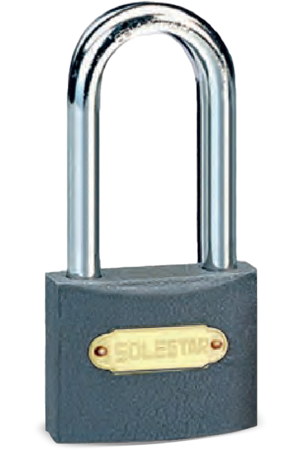 SOLESTAR ASMA KİLİT GRİ UZUN 50 MM STR-2016 ( PK 12 )