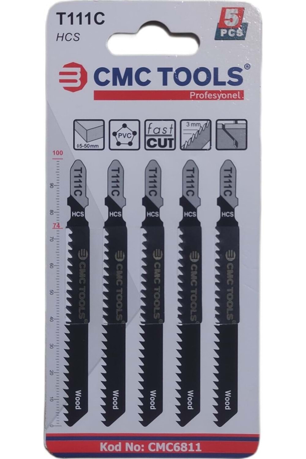 DEKUPLAJ TESTERE UCU 5 Lİ PAKET