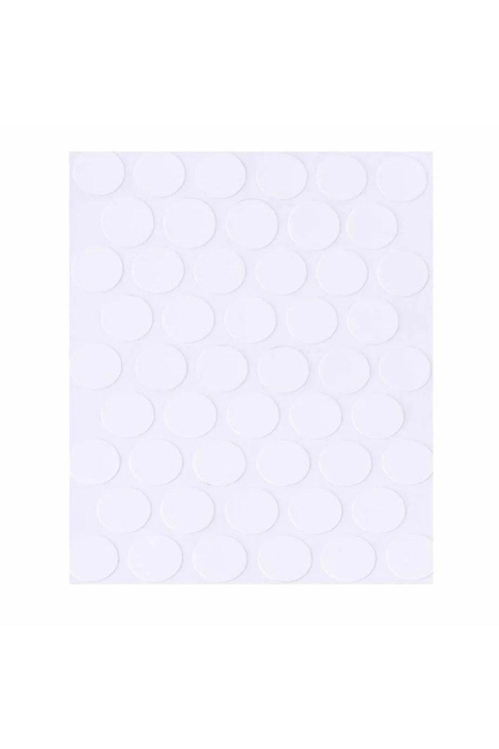 PARLAK BEYAZ YAPIŞKANLI VİDA TAPASI ( PK 50 )