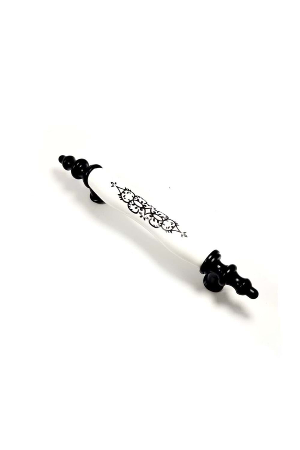 POLİMER SİYAH/BEYAZ KULP 128MM ( PK 100 )