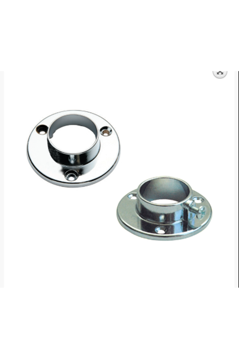 FOTER FLANŞ YUV.Q:25 KROM ( PK 250 ) 1 ADET FİYATIDIR