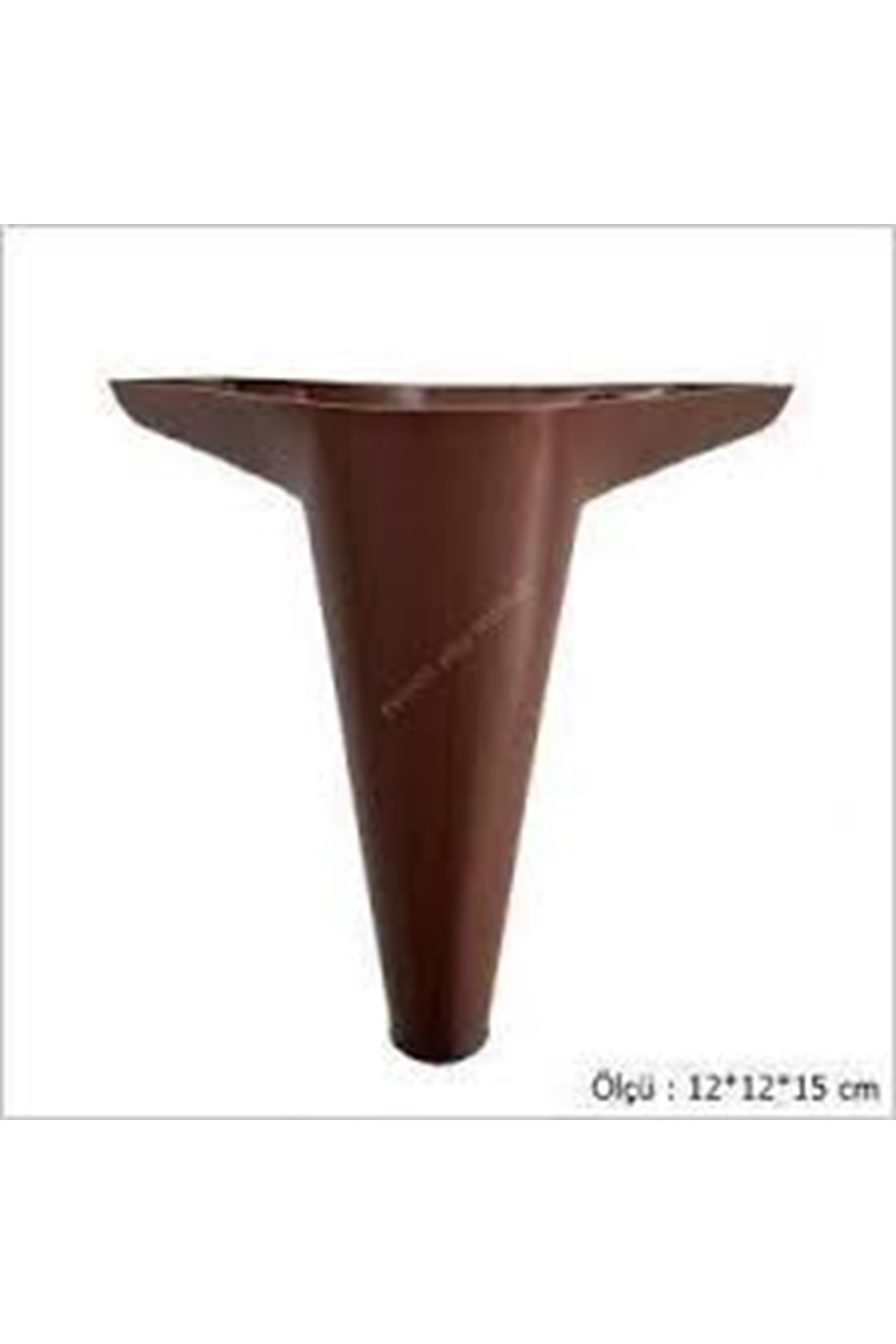ZİRVE AYAK PLS KAHVERENGİ 15 CM ( PK 320 )