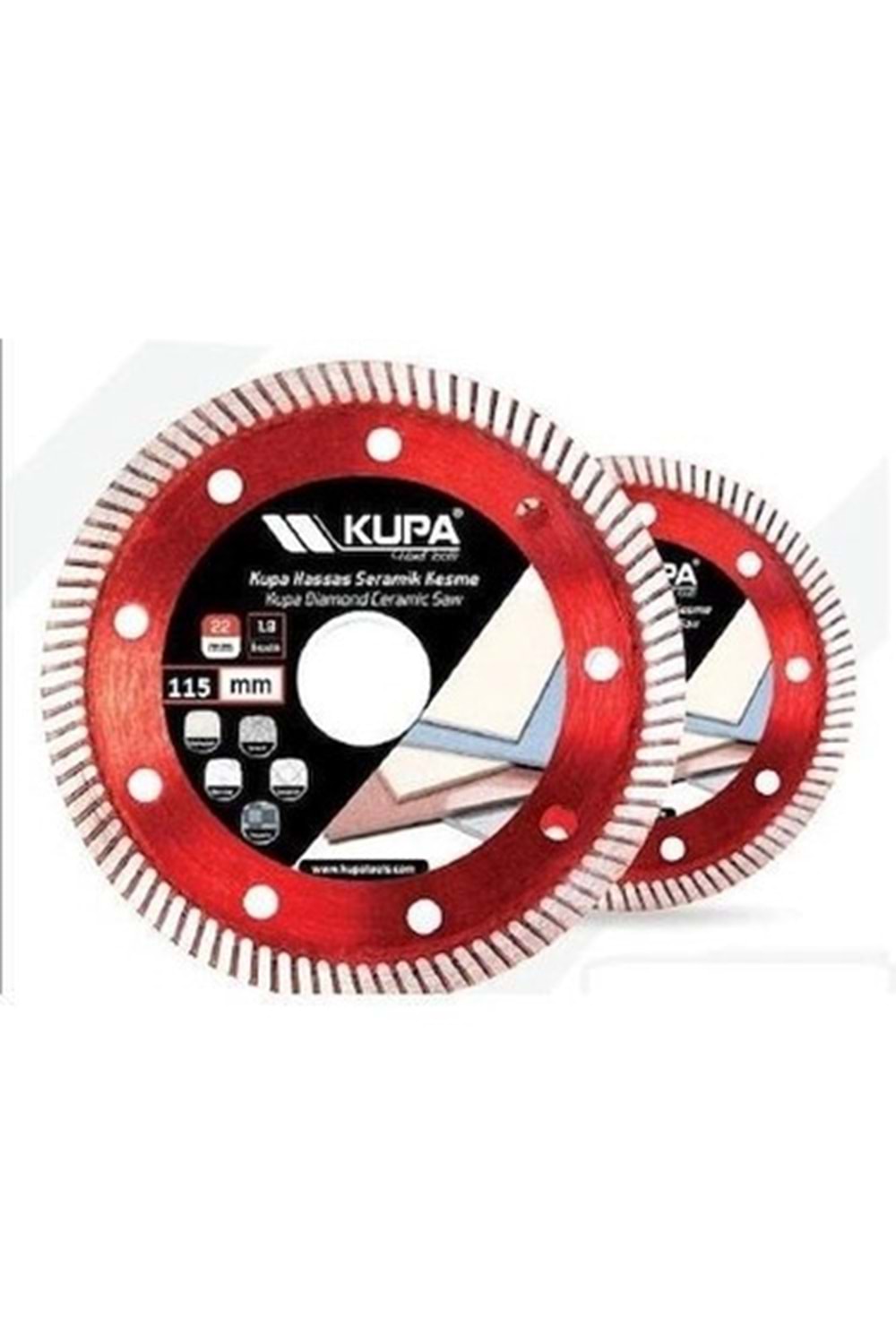 KUPA HASSAS SERAMİK KESME DİSKİ 115 MM ( PK 10 )