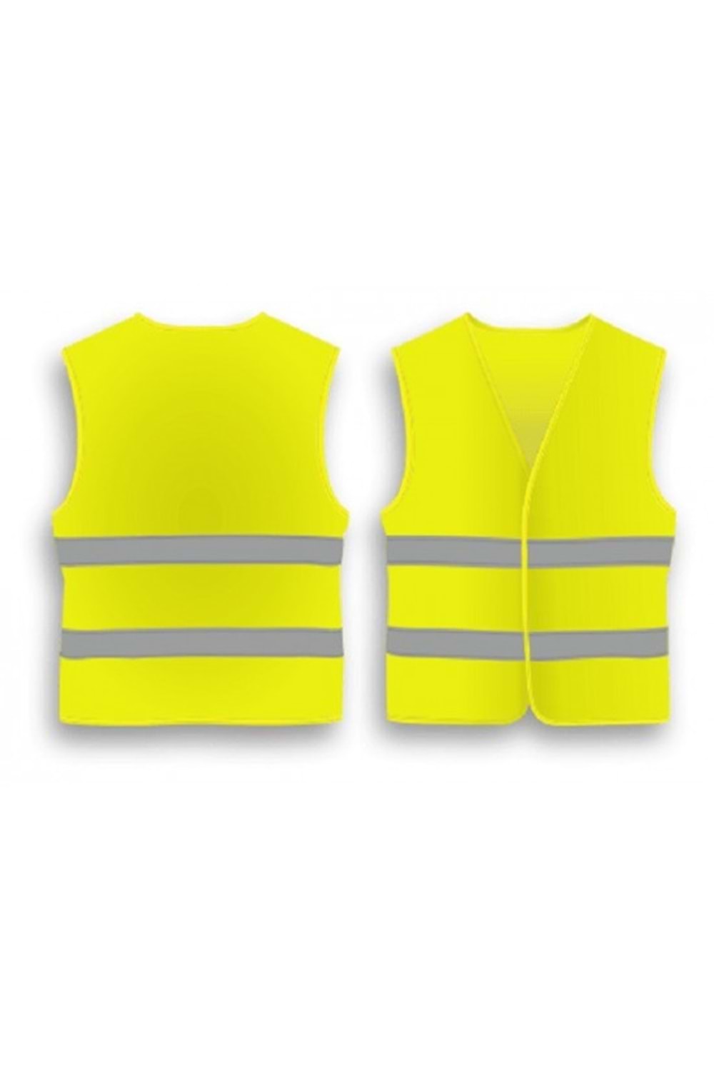 FOSFORLU İKAZ YELEĞİ SARI