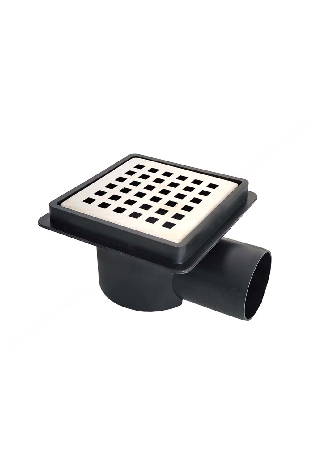 HELBERG SERAMİK UYUMLU YER SİFONU SİYAH