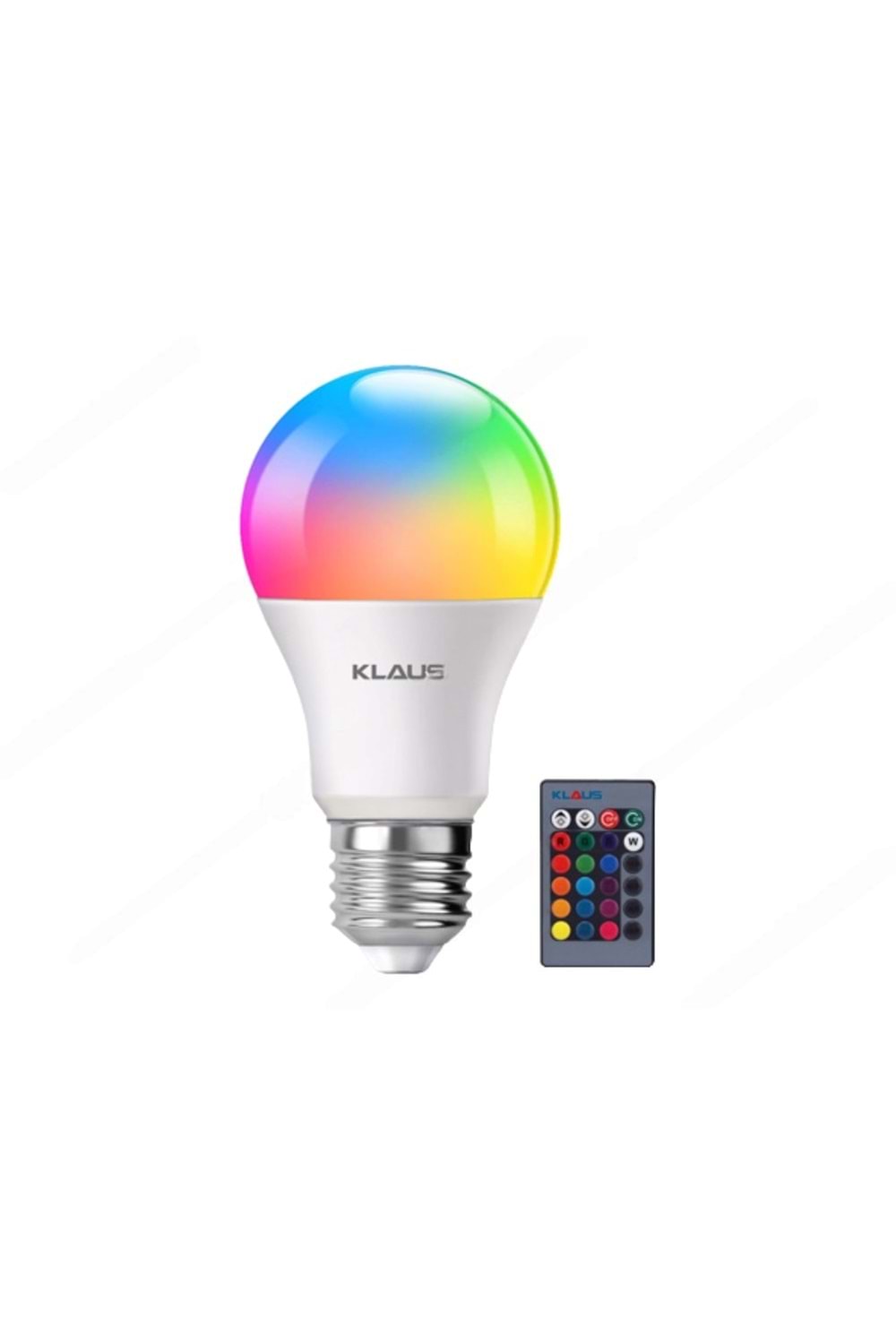 KLAUS RGB KUMANDALI LED LAMBA 9W (Ampul)