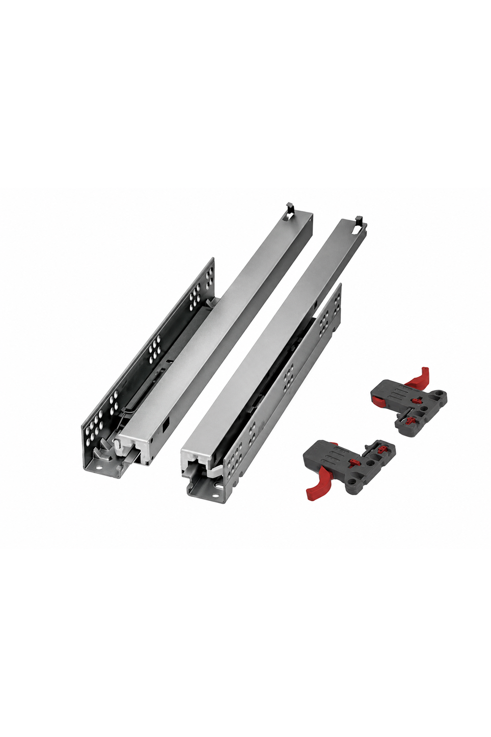 SMART ÇİFT AÇILIM FRENLİ RAY+MANDAL 50CM (K:6TK.)