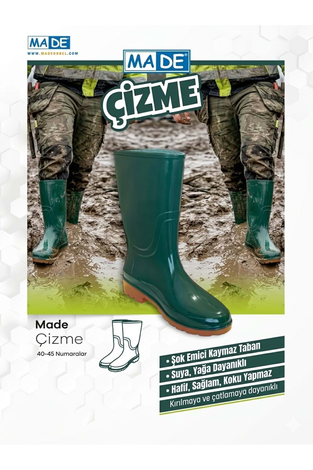MADE ÇİZME 44 UZUN