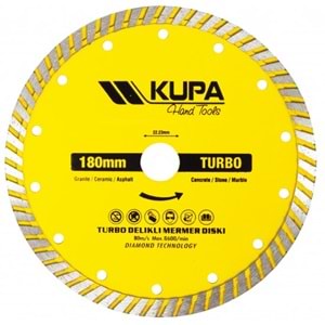 KUPA TURBO ELMAS TESTERE 180 MM ( PK 12 )