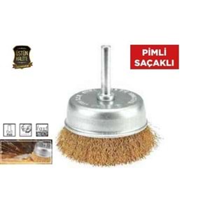 ÇANAK FIRÇA PİMLİ 65 MM 1432 ( PK 100 )