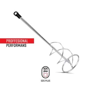 SOLESTAR SDS BOYA KARIŞTIRICI 100 X 450 MM ( PK 10 )
