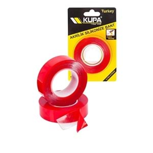 KUPA ÇİFT TARAFLI AKRİLİK BANT 18 MM X 2 MT 4520 (PK 50 KL 240)
