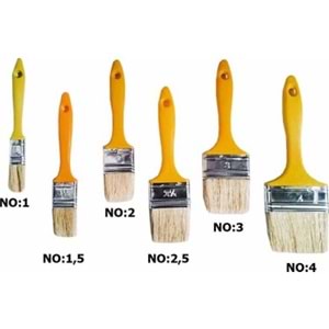 KESTİRME FIRÇA NO: 1.5 LÜKS KALİTE (PK 12)