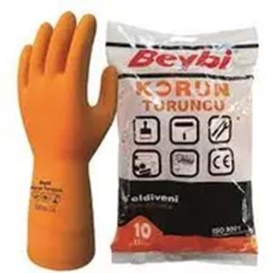 BEYBİ KORUN TURUNCU ELDİVEN NO:10