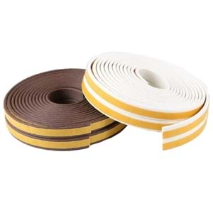 STD KAPI PENCERE FİTİL BANT BEYAZ 9*6MM ( PK 6 )