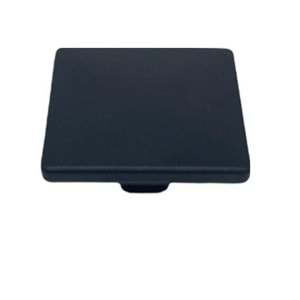 KARE DÜĞME SİYAH ( PK 100 )