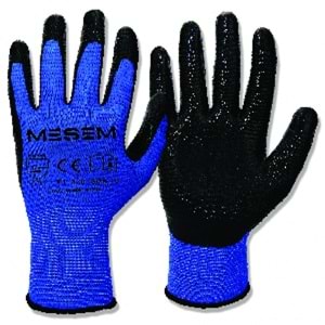 MEŞEM EL360 ZEBRA ELDİVEN MAVİ SİYAH ( PK 12-KL288 )