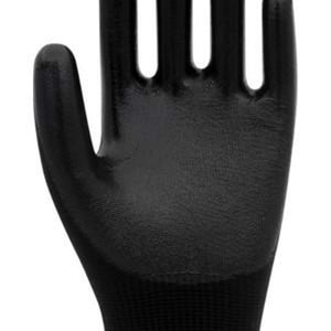 MEŞEM EL470 PU ELDİVEN SİYAH 1/2-10/XL ( PK 12-KL288 )