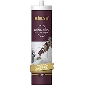 SİBAX ÜNİVERSAL SİLİKON ŞEFFAF 280GR ( PK 30 )