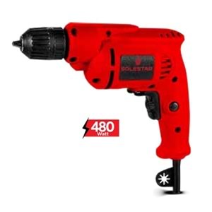 SOLESTAR DARBESİZ MATKAP 10MM 480 WATT STR-1906