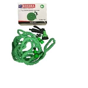 BOSSRA TELESKOPİK BAHÇE HORTUMU 30 MT BSR 442