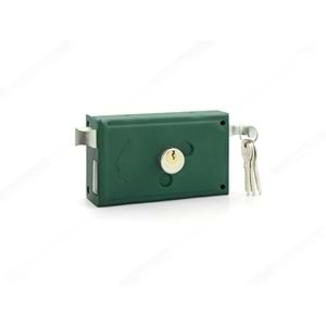 İTO SİLİNDİRLİ TRAJLI KİLİT YEŞİL 1170K (Karşılıksız) ( PK 12 )