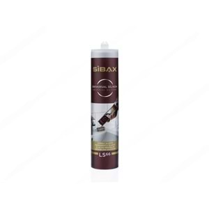 SİBAX ÜNİVERSAL SİLİKON SİYAH 280gr LS66 ( PK 30 )