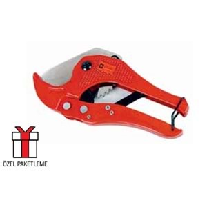 SOLESTAR PVC BORU KESME MAKASI KIRMIZI MANUEL STR-1122 ( PK 10 ) ** FIRSAT ÜRÜNÜ **