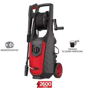 SOLESTAR STR-1853 YÜKSEK BASINÇLI YIKAMA MAK.210BAR/2600W ** FIRSAT ÜRÜNÜ **