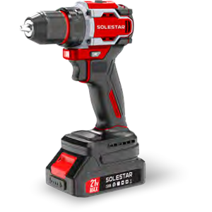 SOLESTAR STR-1933 AKÜ.DAR.MAT.13MM 21V 65N.m 2*2000 M.BA. *** FIRSAT ÜRÜNÜ ****