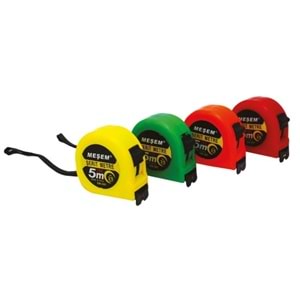 MEŞEM 151 ÇELİK ŞERİT METRE 5 X 19 MM ( PK 12 ) ** FIRSAT ÜRÜNÜ **