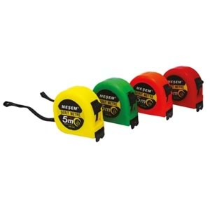 MEŞEM 152 ÇELİK ŞERİT METRE 5 X 25 MM ( PK 12 ) ** FIRSAT ÜRÜNÜ **