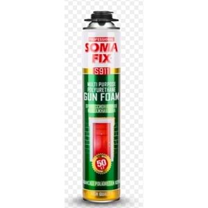 SOMAFİX 750 ML MANTOLAMA TABANCALI KÖPÜK ( PK 12 )