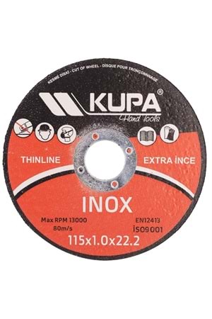 KUPA İNOX KESİCİ 115 MM