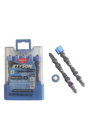 KUPA TYSON MIKNATIS BİTS ÇİFTYÖN PH2*65 PK10