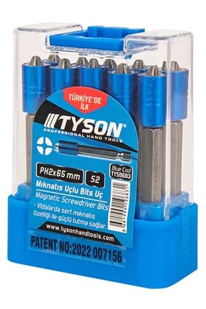 KUPA TYSON MIKNATISLI BİTS PH2*65