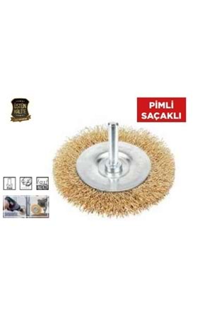 DAİRESEL FIRÇA PİMLİ 75 MM 1431