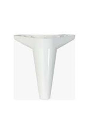 ZİRVE AYAK PLS BEYAZ 15 CM ( PK 320 )