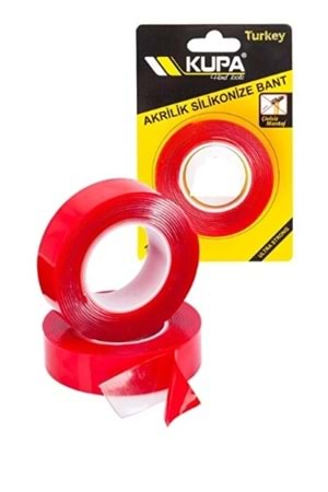 KUPA ÇİFT TARAFLI AKRİLİK BANT 18 MM X 2 MT 4520 (PK 50 KL 240)