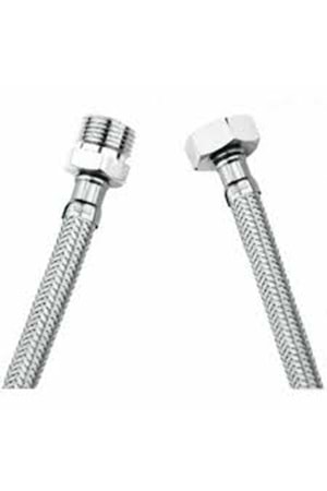 SPRAL ÇELİK FLEX 3/8-1/2 70CM DİŞİ ERKEK (PK 10-KL200 )