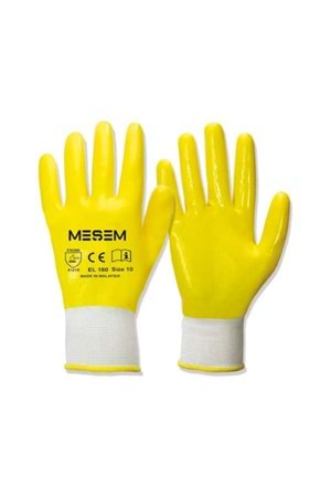 MEŞEM EL160 ORJİNAL ELDİVEN SARI FULL ( PK 12-KL288 )