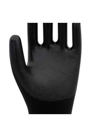 MEŞEM EL470 PU ELDİVEN SİYAH 1/2-10/XL ( PK 12-KL288 )