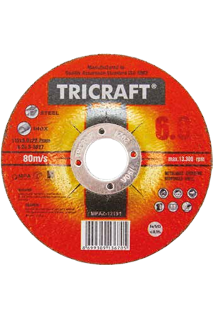 TRİCRAFT 3302 180 X 1,6 X 22 MM İNOX KESİCİ ( PK 50 )