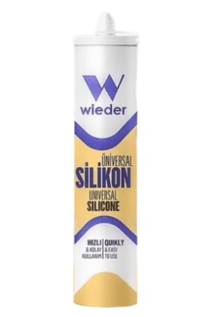 WİEDER SİLİKON 280GR ŞEFFAF ( PK 24 )