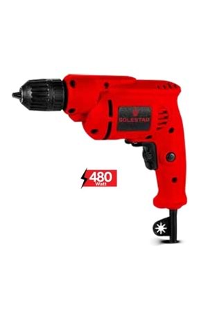 SOLESTAR DARBESİZ MATKAP 10MM 480 WATT STR-1906