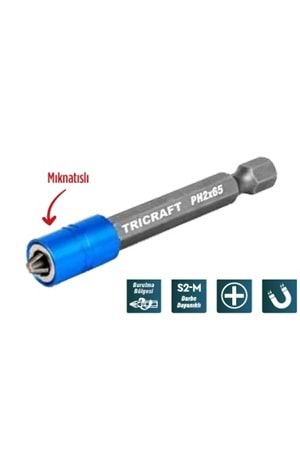 TRİCRAFT 7080 YILDIZ UÇ PH*65 (PK 100)