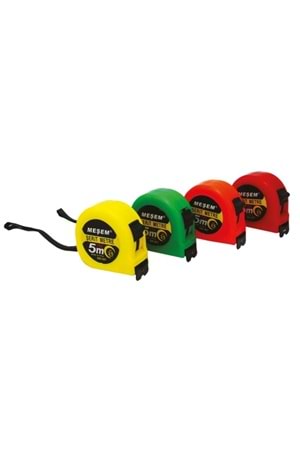 MEŞEM 151 ÇELİK ŞERİT METRE 5 X 19 MM ( PK 12 ) ** FIRSAT ÜRÜNÜ **