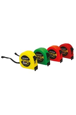 MEŞEM 152 ÇELİK ŞERİT METRE 5 X 25 MM ( PK 12 ) ** FIRSAT ÜRÜNÜ **