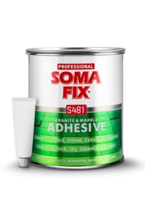 Somafix 1000 Gr GranitMermer Tut.+Per. SetBej_12 (PK12)